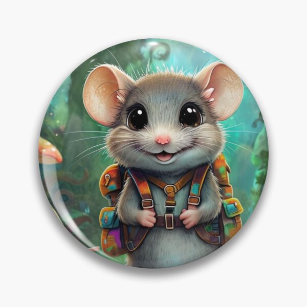 Item preview, Adventurer Mouse designed and sold by digitalvibe4u.