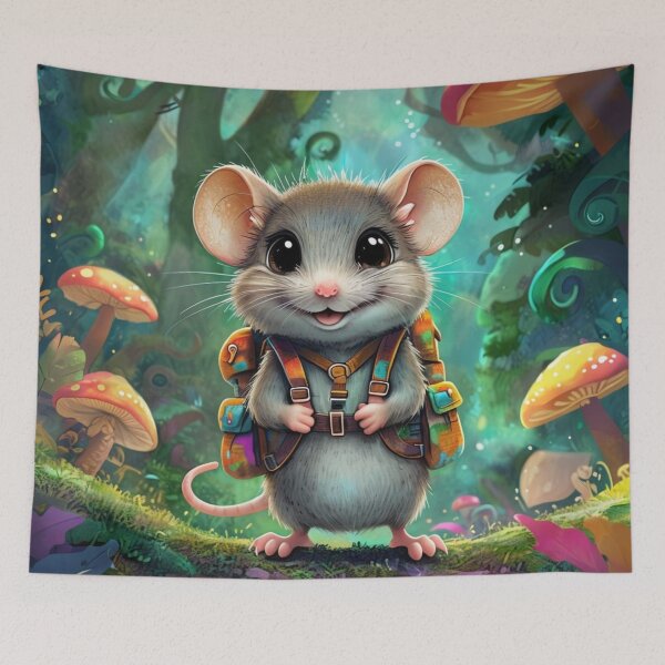 Item preview, Adventurer Mouse designed and sold by digitalvibe4u.