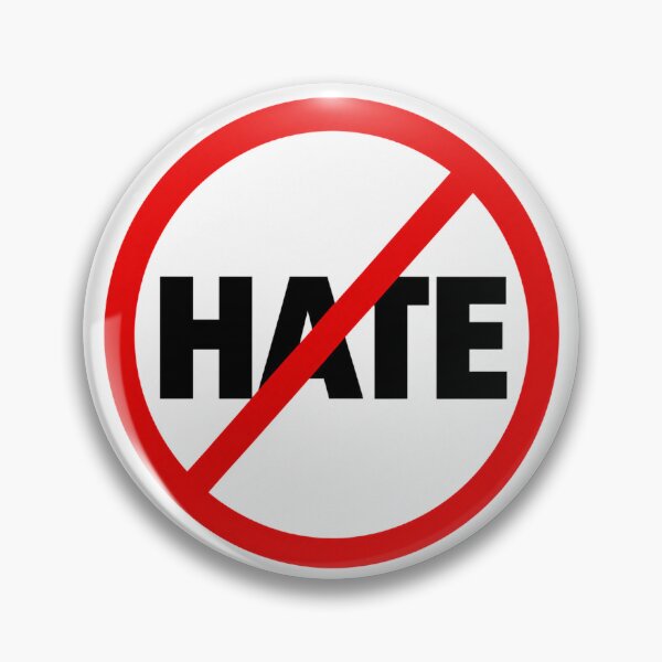 Item preview, No Hate designed and sold by HWWLEDBTBYCBCANIX.