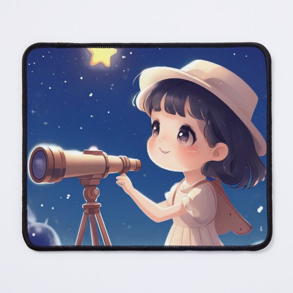 Item preview, Child Reaching for the Stars - Dreamy Night Sky Illustration designed and sold by digitalvibe4u.