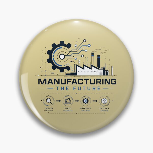 Item preview, Manufacturing The Future Industrial Innovation Blueprint Engineering T-Shirt designed and sold by warlistop.