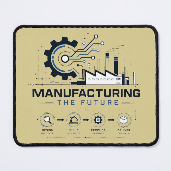 Item preview, Manufacturing The Future Industrial Innovation Blueprint Engineering T-Shirt designed and sold by warlistop.