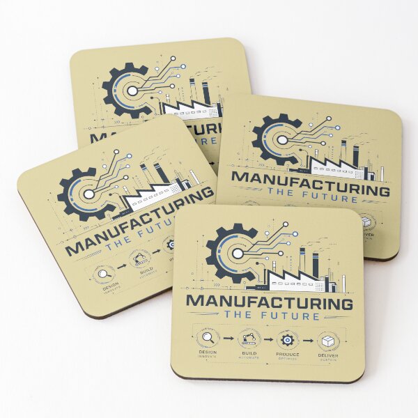 Item preview, Manufacturing The Future Industrial Innovation Blueprint Engineering T-Shirt designed and sold by warlistop.