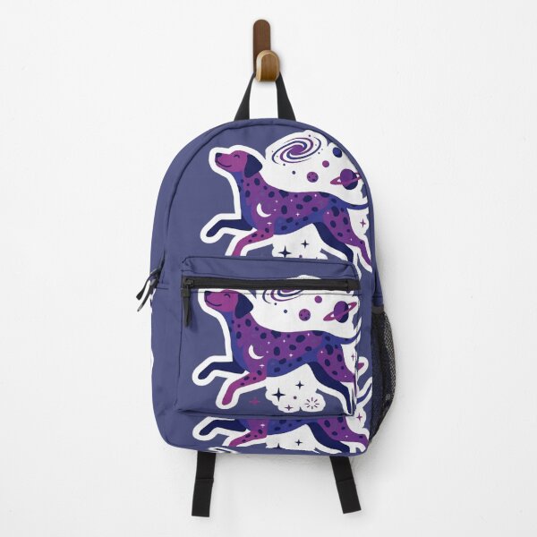 Item preview, Cosmic Dog Floating in Purple Galaxy designed and sold by NadinGerasi.