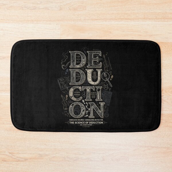 Item preview, Deduction Sherlock Holmes Consulting Detective Science of Deduction Design designed and sold by Fenay Designs.