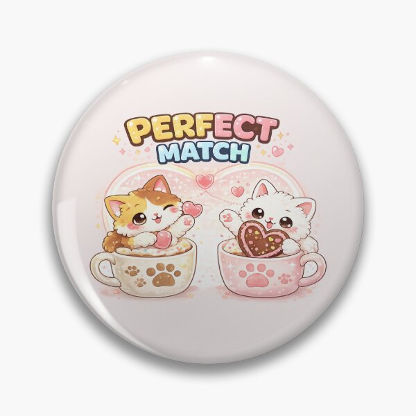 Item preview, Mochi & Lumi – Perfect Match Kawaii Cats ? designed and sold by Mochi Studio.
