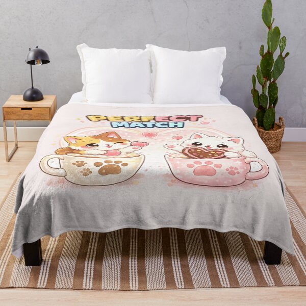 Item preview, Mochi & Lumi – Perfect Match Kawaii Cats ? designed and sold by Mochi Studio.