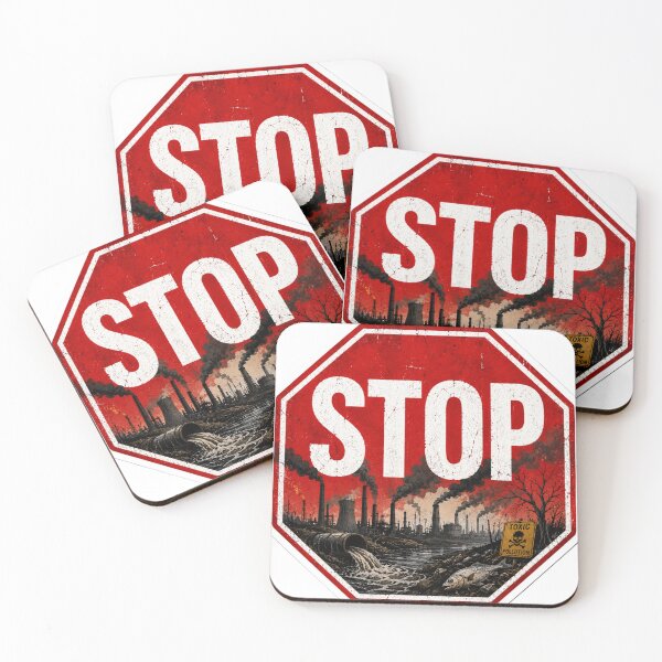 Item preview, Stop Enviromental Destruction designed and sold by Kirrindy Designs.