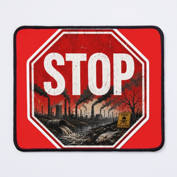 Item preview, Stop Enviromental Destruction designed and sold by Kirrindy Designs.