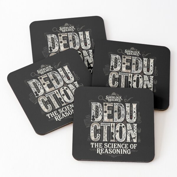 Item preview, Sherlock Holmes Deduction The Science of Reasoning Detective Art designed and sold by Fenay Designs.