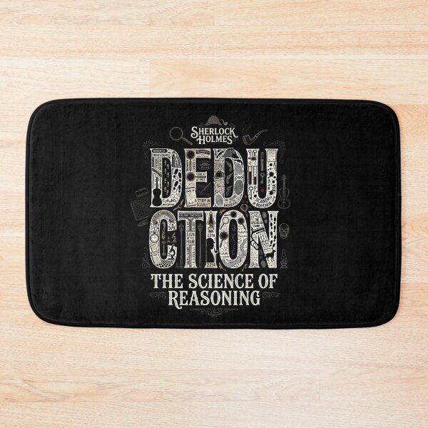 Item preview, Sherlock Holmes Deduction The Science of Reasoning Detective Art designed and sold by Fenay Designs.