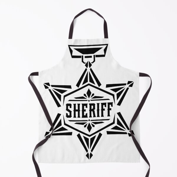 Item preview, Geometric Sheriff Badge designed and sold by matybrak.