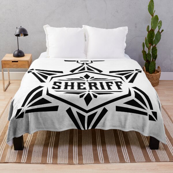Item preview, Geometric Sheriff Badge designed and sold by quibrak.