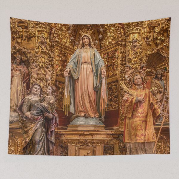 Item preview, Cathedral of Santa Maria Statues designed and sold by Dave Hare Photography.