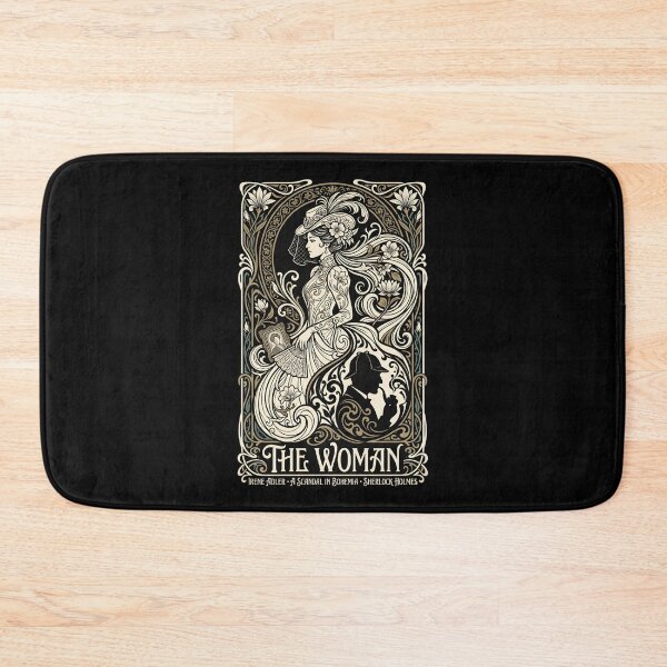 Item preview, The Woman Irene Adler A Scandal in Bohemia Sherlock Holmes Art Nouveau Design designed and sold by Fenay Designs.