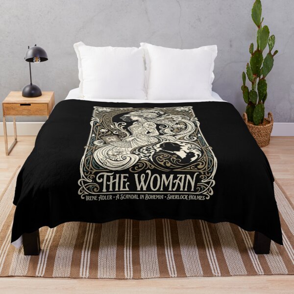 Item preview, The Woman Irene Adler A Scandal in Bohemia Sherlock Holmes Art Nouveau Design designed and sold by Fenay Designs.
