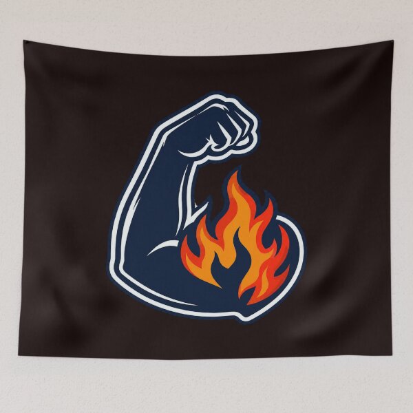 Item preview, Muscle Burn designed and sold by Art With Impact – Statement Art & Apparel for Deep Thinkers.