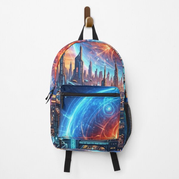 Item preview, A shimmering future metropolis awakens designed and sold by Sigtrix.