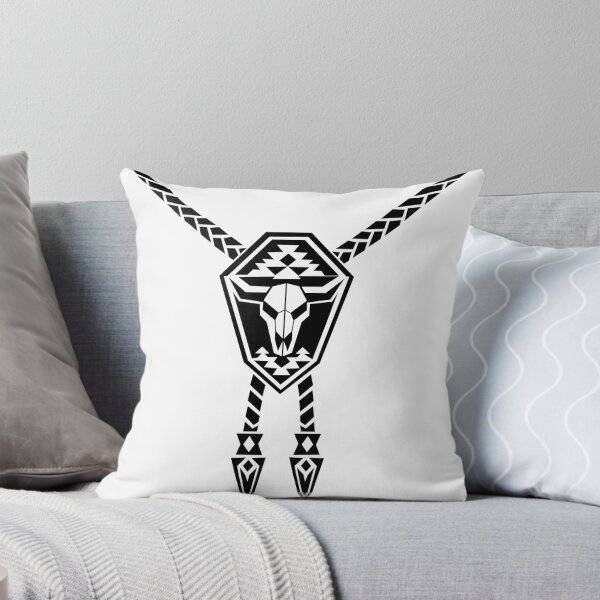 Item preview, Geometric Western Skull Emblem designed and sold by quibrak.