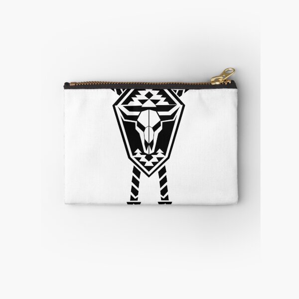 Item preview, Geometric Western Skull Emblem designed and sold by quibrak.
