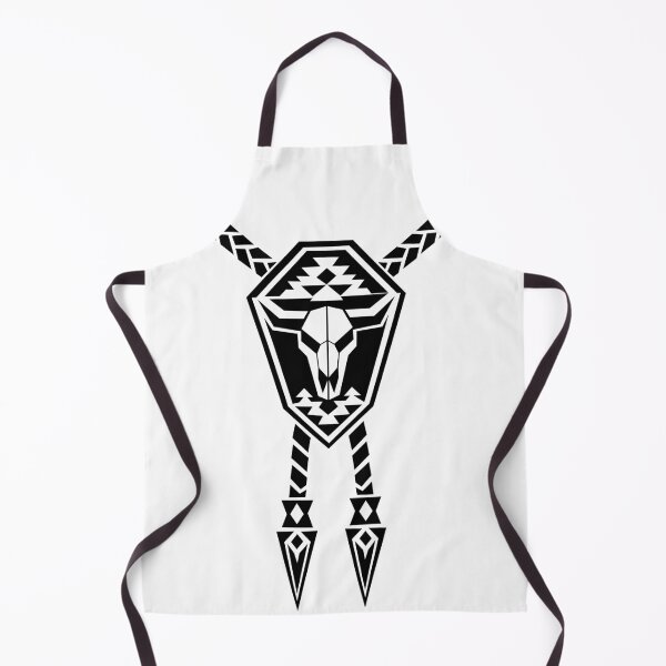 Item preview, Geometric Western Skull Emblem designed and sold by matybrak.