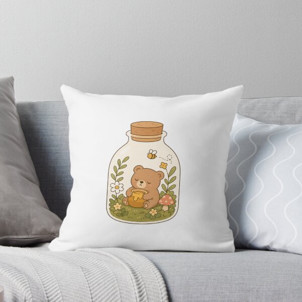 Item preview, Bear in a Honey Jar designed and sold by PrintByte.