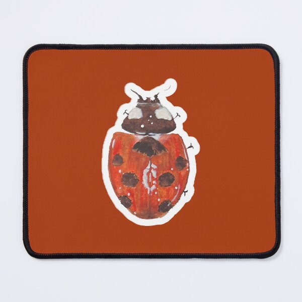 Item preview, Red Ladybug Beetle Explores designed and sold by Blackberries & Moss.