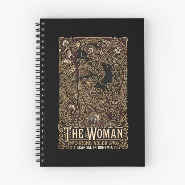 Item preview, The Woman Irene Adler A Scandal in Bohemia Ornate Mystery Design designed and sold by Fenay Designs.