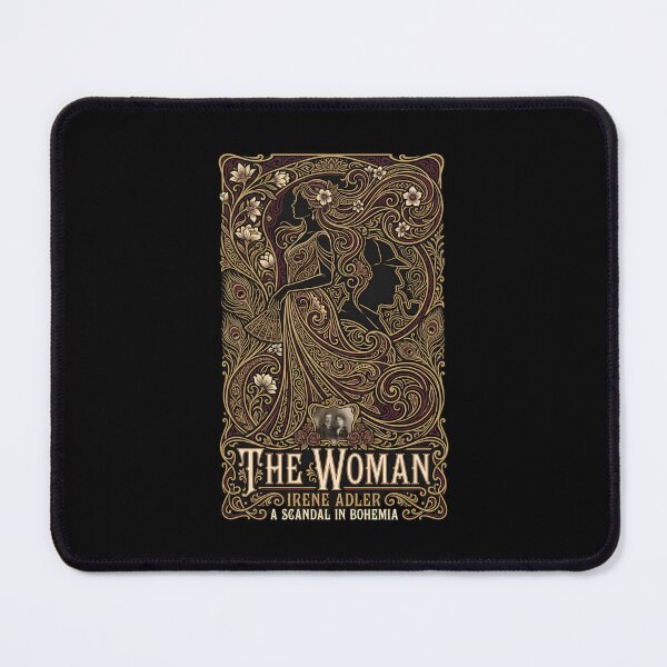 Item preview, The Woman Irene Adler A Scandal in Bohemia Ornate Mystery Design designed and sold by Fenay Designs.