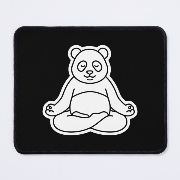 Item preview, The Zen Panda designed and sold by LineArtUniverse.