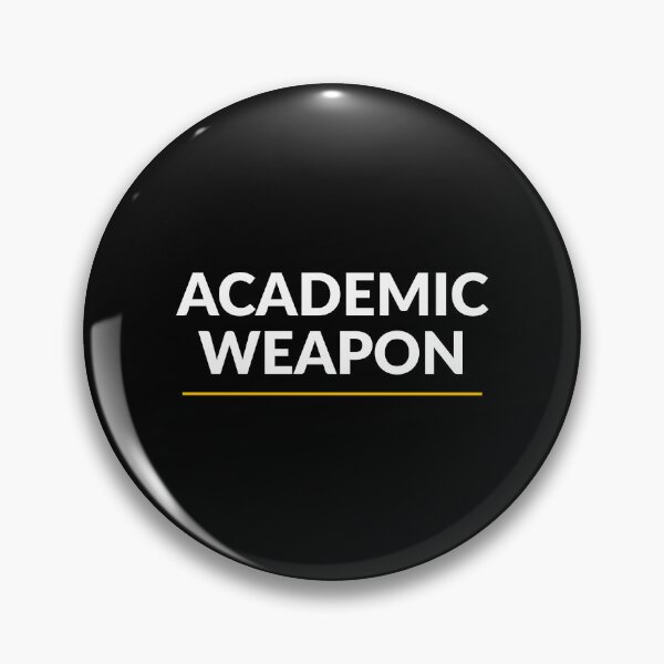 Item preview, Academic Weapon Shirt | Funny Student Study Gift for Scholars & Overachievers designed and sold by Daily Mood Tees.
