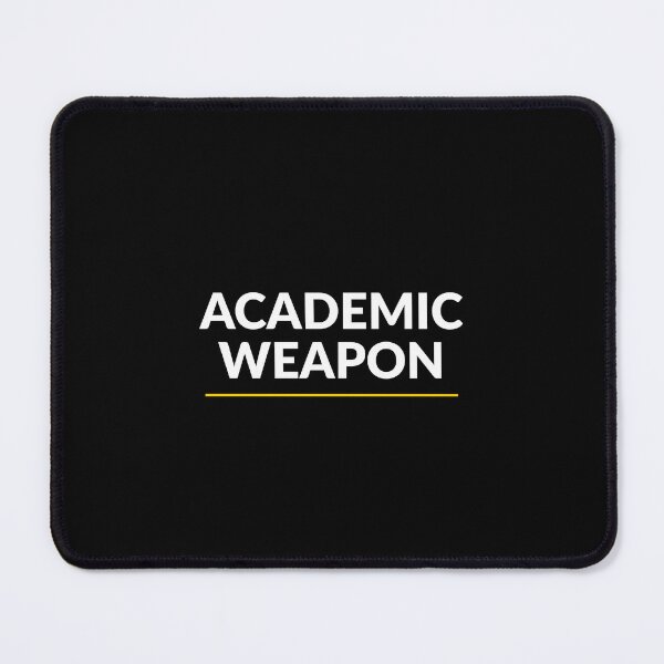 Item preview, Academic Weapon Shirt | Funny Student Study Gift for Scholars & Overachievers designed and sold by Daily Mood Tees.