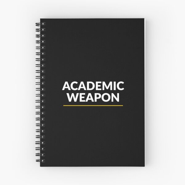 Item preview, Academic Weapon Shirt | Funny Student Study Gift for Scholars & Overachievers designed and sold by Daily Mood Tees.