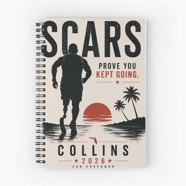 Item preview, Scars Prove You Kept Going - Jay Collins designed and sold by CroakysCorner.