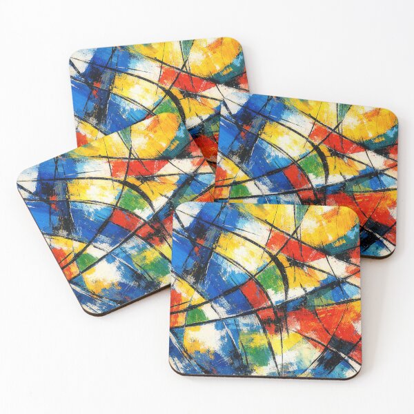 Item preview, Lines of force across colored surfaces designed and sold by Sigtrix.