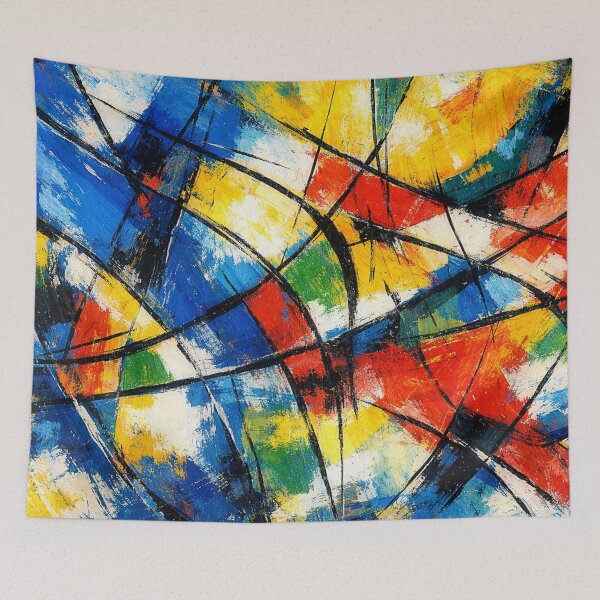 Item preview, Lines of force across colored surfaces designed and sold by Sigtrix.