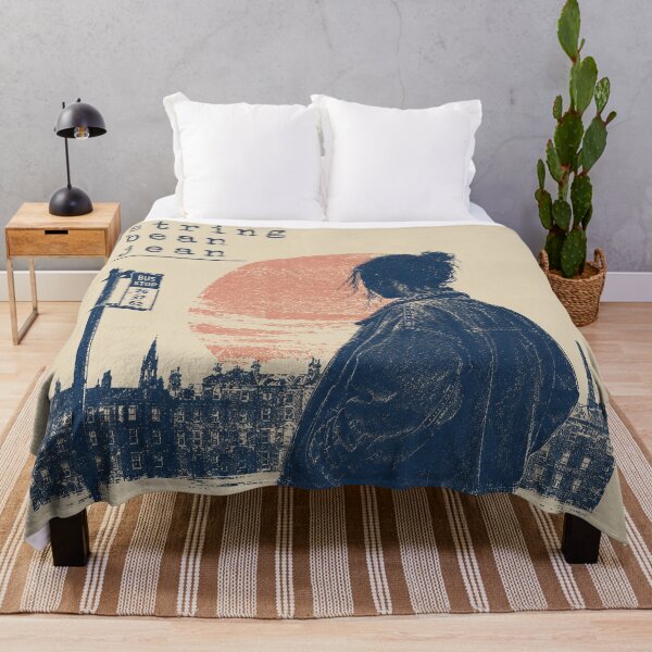 Item preview, String Bean Jean – Lo-Fi Indie Pop Vintage Screenprint Shirt designed and sold by DiamondSkyShirt.