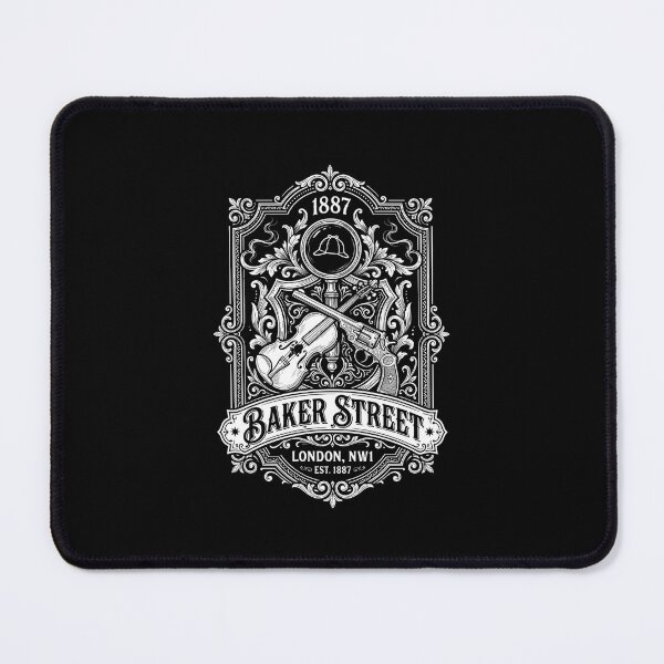 Item preview, Baker Street 1887 London Sherlock Holmes Vintage Crest Design designed and sold by Fenay Designs.