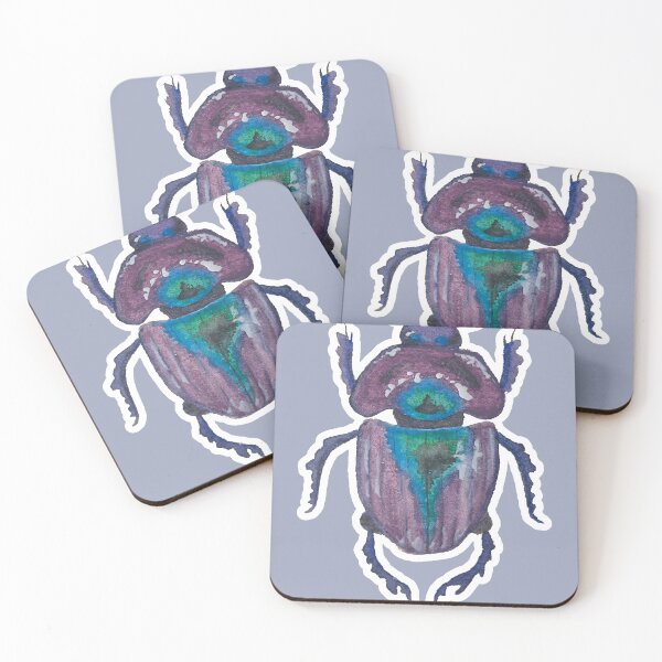 Item preview, Splendid Earth Boring Beetle designed and sold by Blackberries & Moss.