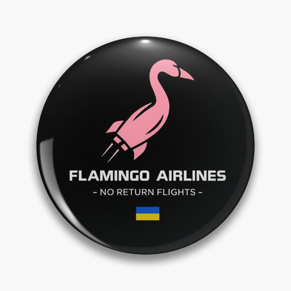 Item preview, Flamingo Airlines No Return Flights designed and sold by URGlden.