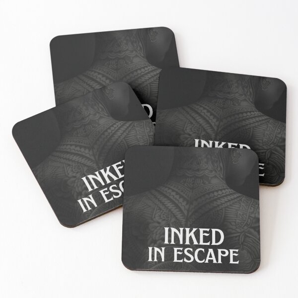Item preview, Inked in Escape | Edgy Tattoo Aesthetic Black & White Design designed and sold by Ve state official.