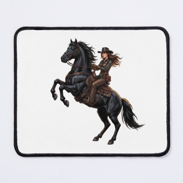 Item preview, The Majesty of the Black Mustang designed and sold by CHRIST5000.