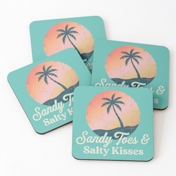 Item preview, Sandy Toes & Salty Kisses Beach Summer Vacation Lover designed and sold by Covent Vaughn.