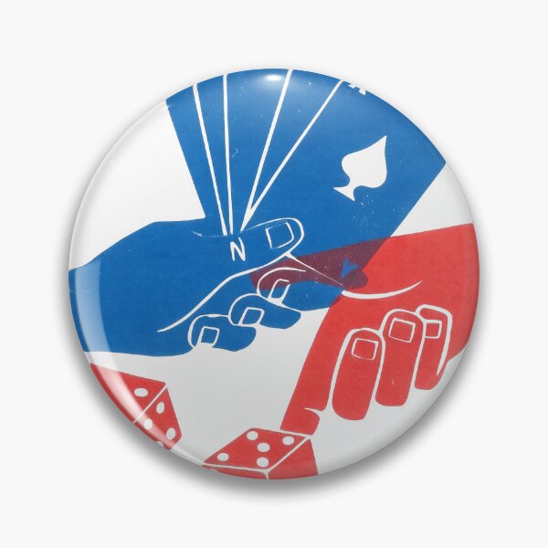 Item preview, Addicted to Hope - Funny Gambling & Poker Pun Vintage Poster designed and sold by Arcaucil.