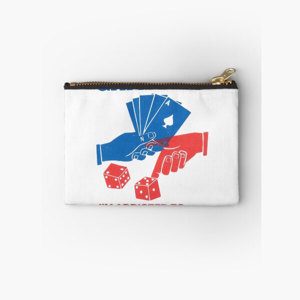 Item preview, Addicted to Hope - Funny Gambling & Poker Pun Vintage Poster designed and sold by Arcaucil.