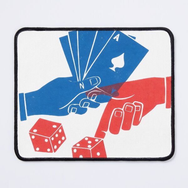 Item preview, Addicted to Hope - Funny Gambling & Poker Pun Vintage Poster designed and sold by Arcaucil.