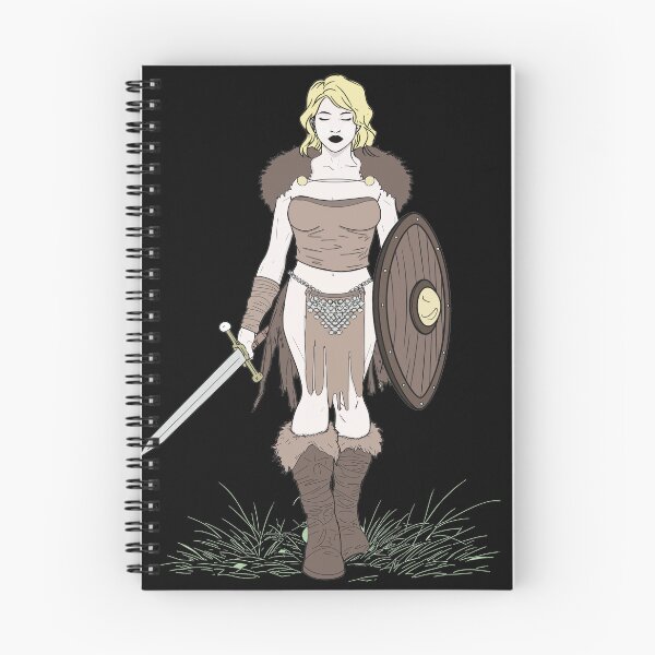 Item preview, Blonde Viking Shieldmaiden with Sword  designed and sold by Hedon77.