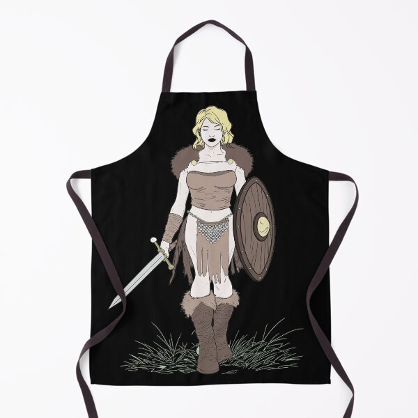 Item preview, Blonde Viking Shieldmaiden with Sword  designed and sold by Hedon77.