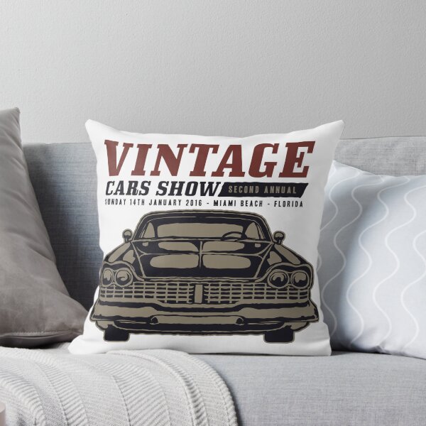 Aperçu de l'œuvre Exposition de voitures américaines classiques - Art automobile américain classique créée et vendue par 1001T-Shirt.