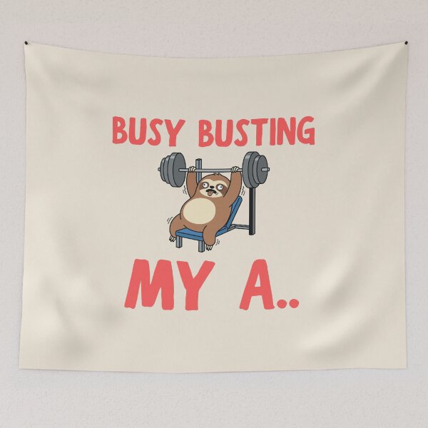 Item preview, Busy busting my A.. designed and sold by BritishDelights.